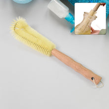 13 inch Bottle Brush, Bristle Brush with Wood Handle