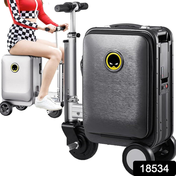 Electric Suitcase Smart Scooter – Riding Luggage with Removable Power (1 Pc)