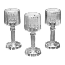 Mini Acrylic LED Desk Lamps Table Lamp Portable Crystal, Diwali (1 Pc / Small)