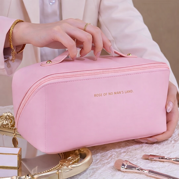 Premium Travel Makeup & Toiletry Organizer Pouch