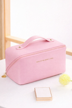 Premium Travel Makeup & Toiletry Organizer Pouch