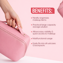 Premium Travel Makeup & Toiletry Organizer Pouch