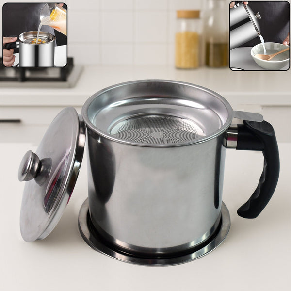 Deep Fry Oil Filtering Container