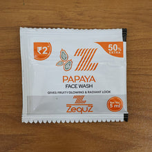 Zequz Papaya Face Wash Sachet (5 ML / 1 Pc)