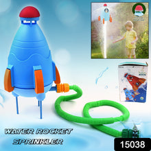 Water rocket sprinkler