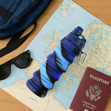 Silicone Foldable Water Bottle (1 Pc / 24 cm Foldable / 500 ML)